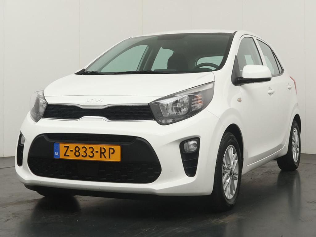 Kia Picanto 1.0 DPi DynamicLine - Cruise control - Airco - C, Voorwielaandrijving, 12 maanden, Stof, Gebruikt