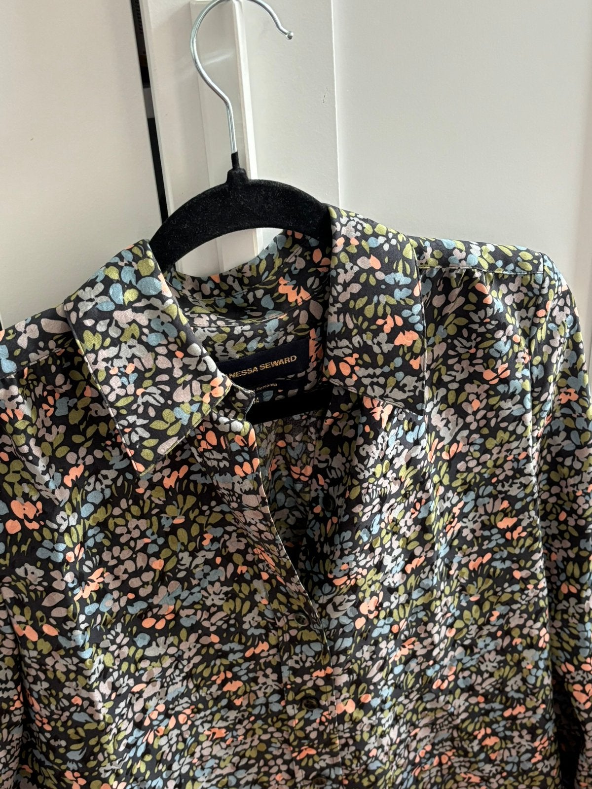 Vanessa Seward blouse, Kleding | Dames, Ophalen of Verzenden, Zo goed als nieuw, Maat 34 (XS) of kleiner, Blauw