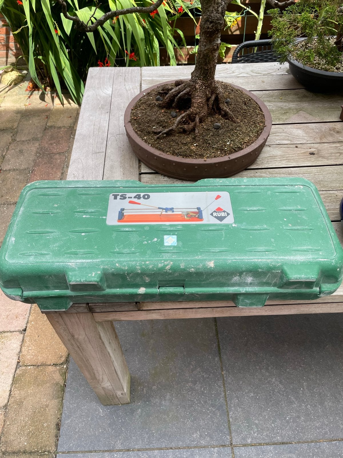 Rubi TS-40 tegelsnijder met extra snijwieltjes, Ophalen, Gebruikt