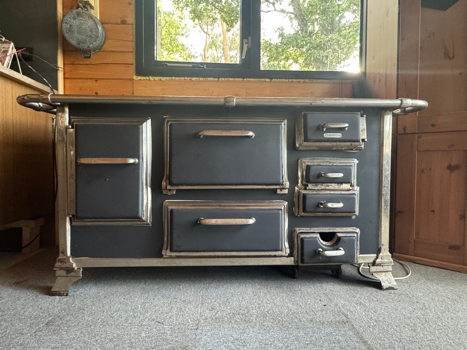 Banning kookkachel, Antiek en Kunst, Ophalen