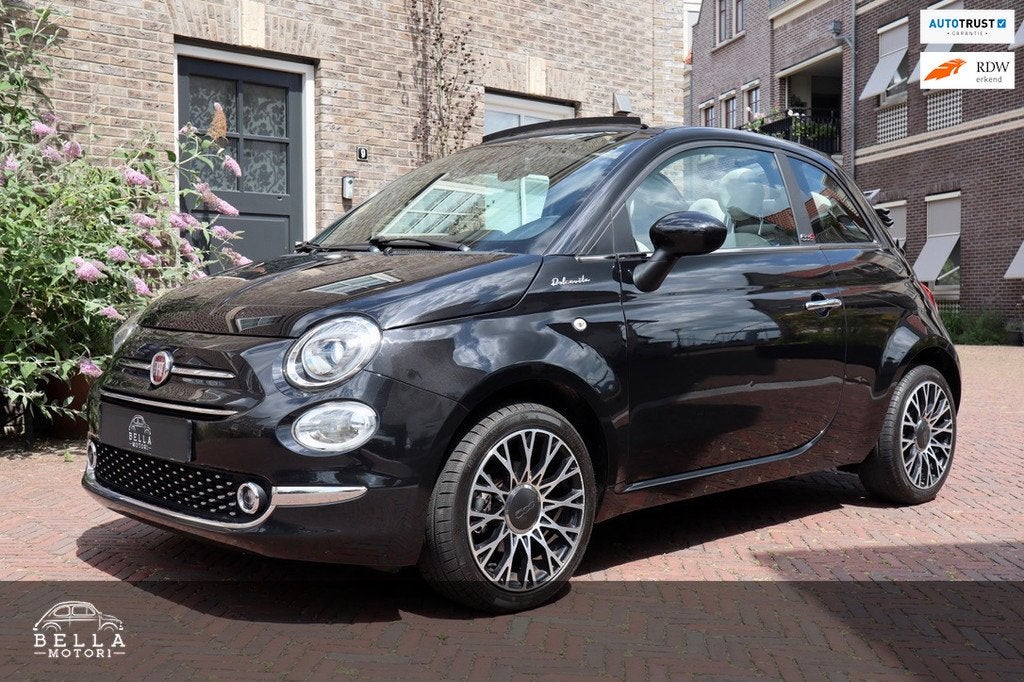 Fiat 500C 1.0 Hybrid Dolcevita | Apple CarPlay | Navigatie |, Auto's, Fiat, Bedrijf, Te koop, 500C, ABS, Airbags, Airconditioning