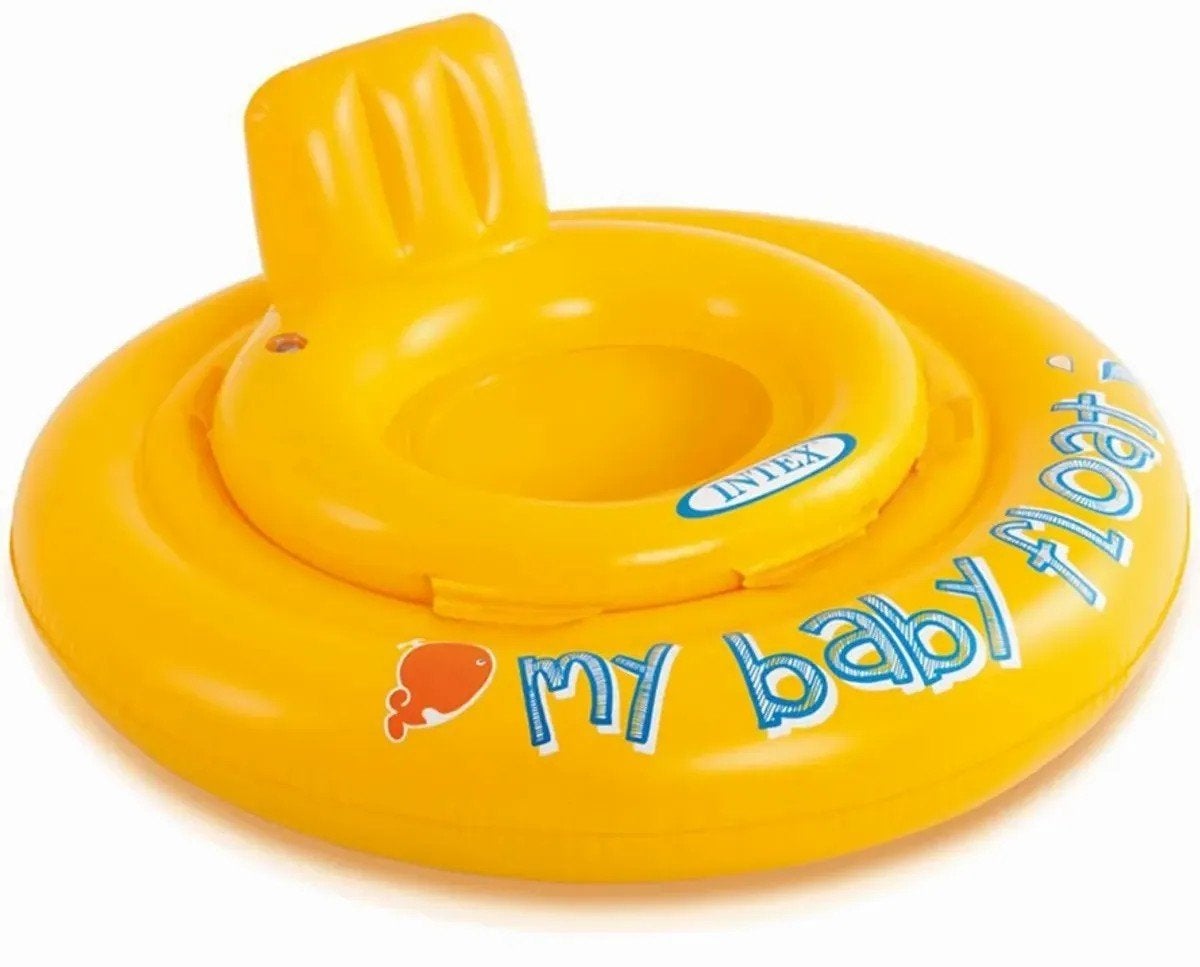 Intex my baby float zwembad 70 cm (6-12 maanden), Ophalen, Jongetje of Meisje, Zo goed als nieuw, Zwem-accessoire