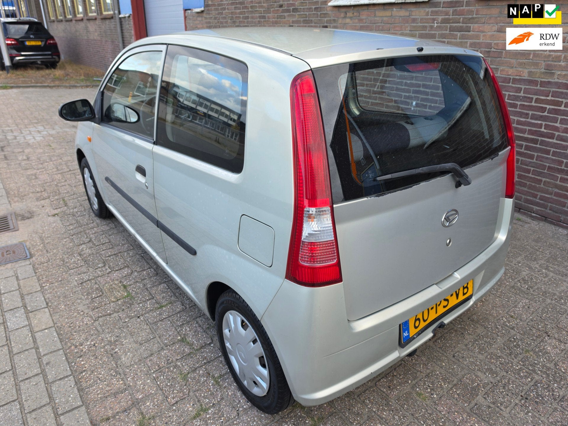 Daihatsu Cuore APK Nieuw Airco 157dkm Nap 950,-, Auto's, Stof, 18 €/maand, 4 stoelen, Cuore