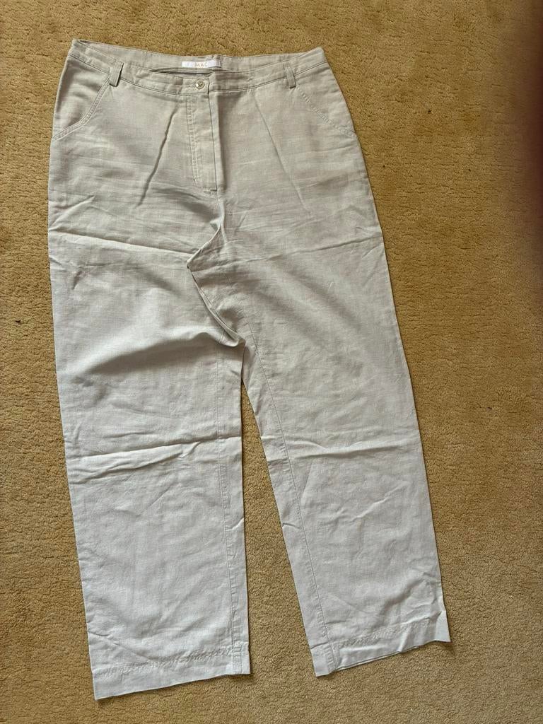 208 Mac broek Mo in maat 46/32 beige, Verzenden, Beige, Maat 46/48 (XL) of groter, Zo goed als nieuw