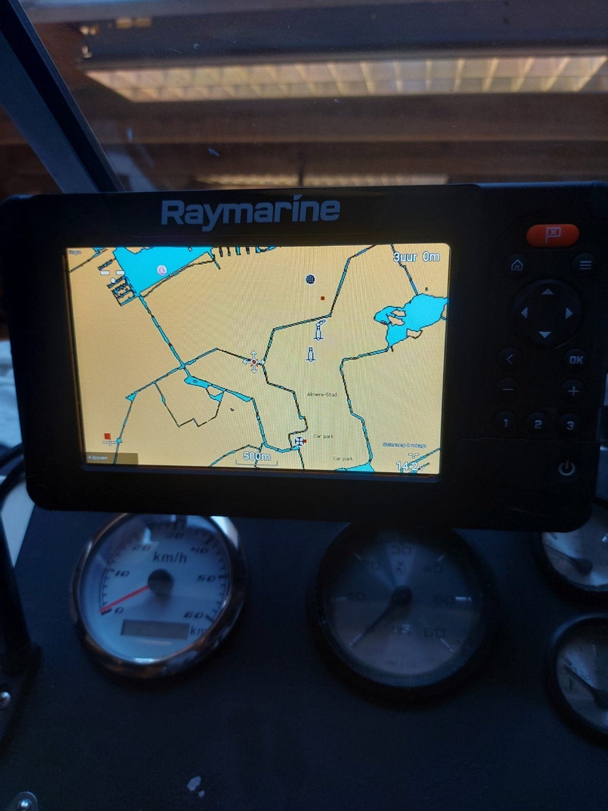 Raymarine Element Fishfinder/Kaartplotter Navigatie, Ophalen of Verzenden, Gebruikt, Kaartplotter of Fish Finder