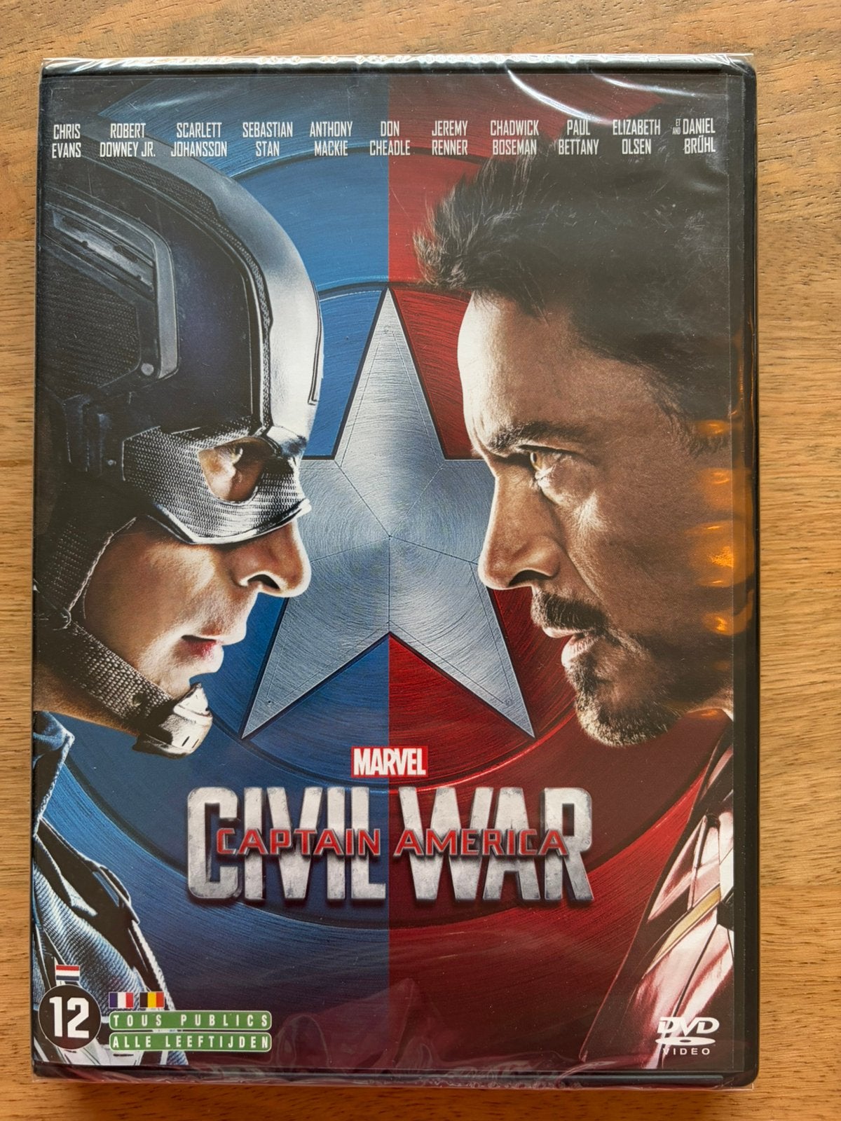 Captain America civil war dvd NIEUW, Vanaf 12 jaar, Ophalen of Verzenden, Nieuw in verpakking