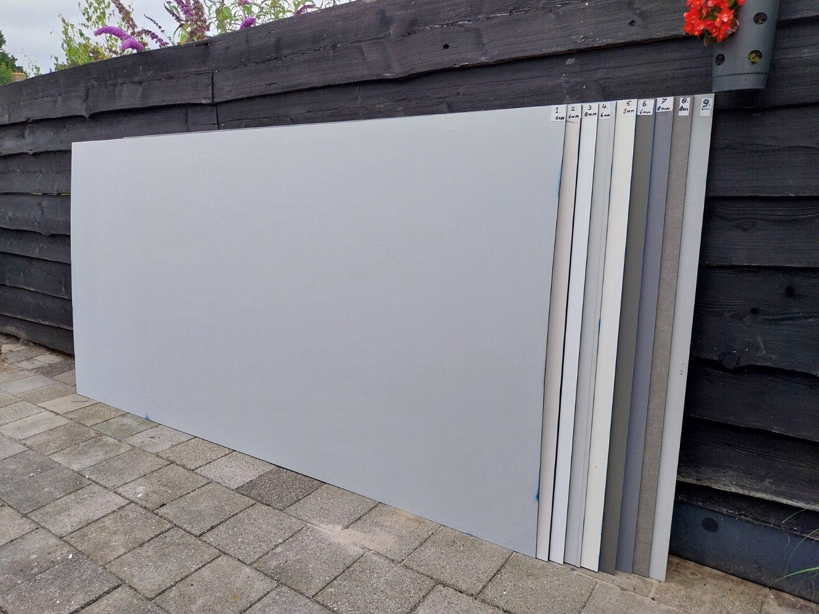 Diverse trespa platen., Ophalen, Zo goed als nieuw, Overige materialen, Minder dan 20 mm