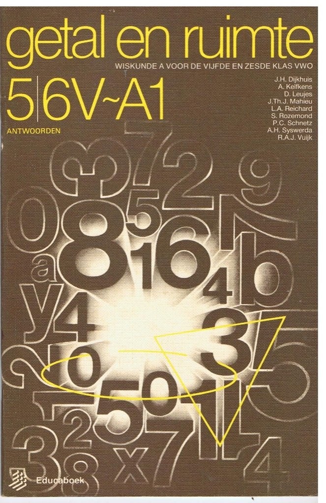Getal & Ruimte - Dijkhuis, Kelfkens, Boeken, Schoolboeken, Ophalen of Verzenden, Gelezen, VWO, Wiskunde A