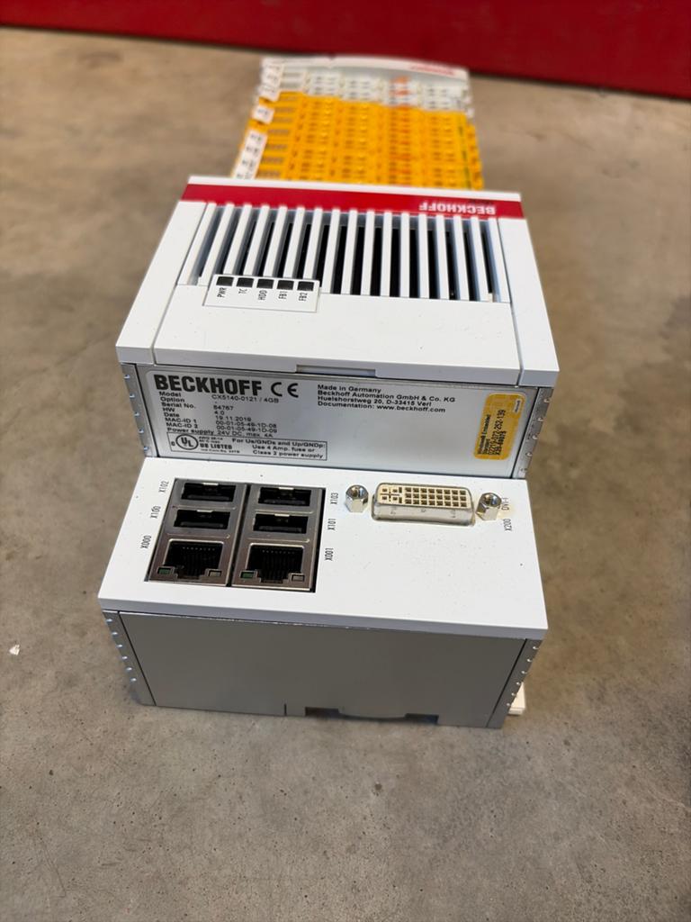 Beckhoff CX5140 Embedded PC met EK1110 EtherCAT Koppeling, Hobby en Vrije tijd, Elektronica-componenten, Ophalen of Verzenden