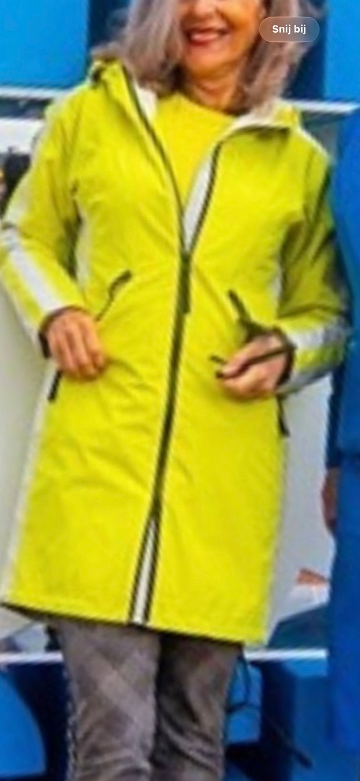 Greenstone Rainwear Wind Jack Regenjas 38, Caravans en Kamperen, Ophalen of Verzenden, Zo goed als nieuw, Regenjas, Dames