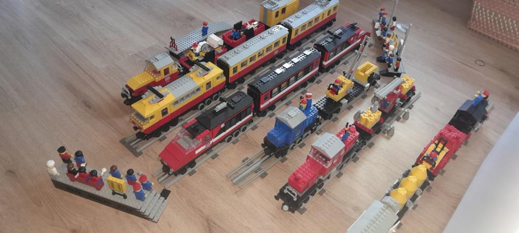 Lego trein 12v 7815 7730 7735 7740 7745 7814 7817 7725 zgan, Kinderen en Baby's, Speelgoed | Duplo en Lego, Compleet, Overige thema's