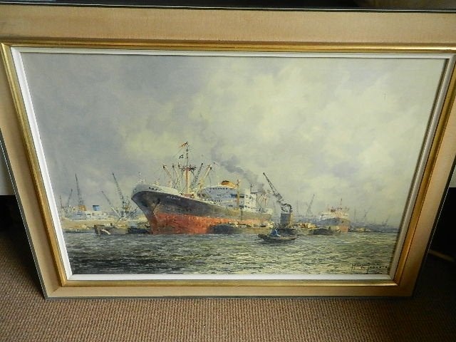 M. de Jongere Havengezicht Rotterdam, Antiek en Kunst, Ophalen