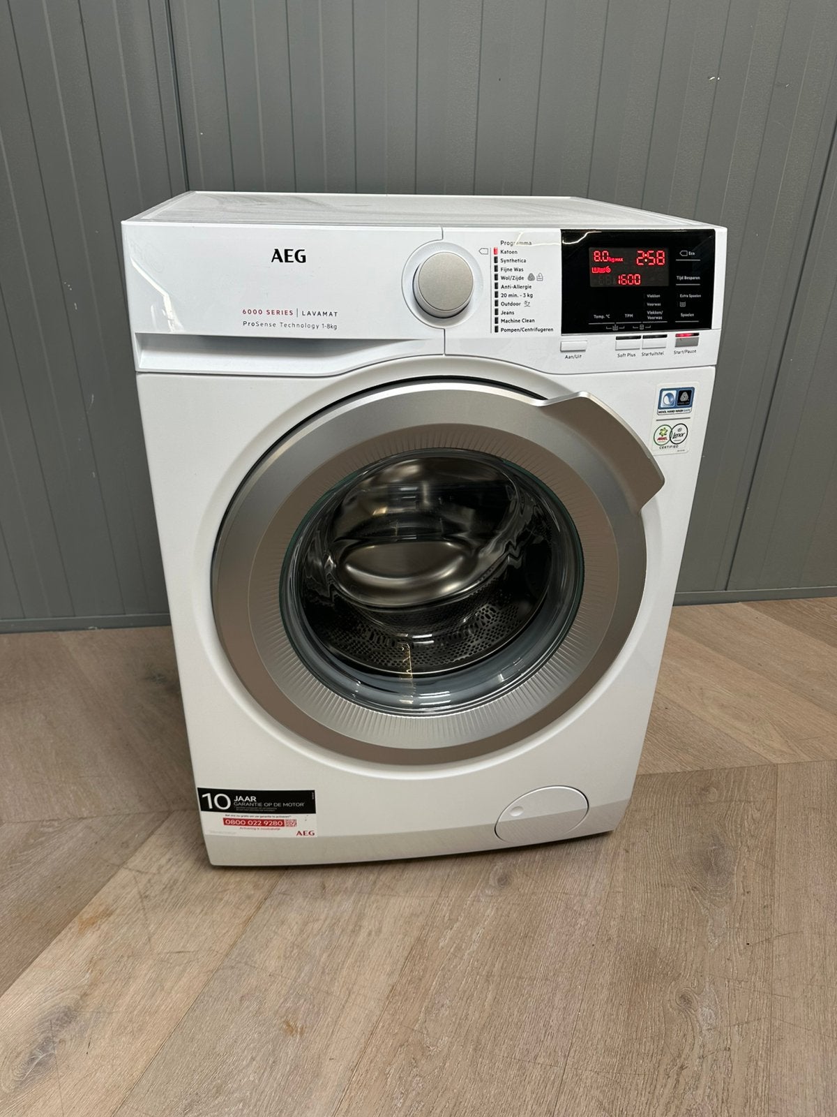 Aeg 6000Series Wasmaschine 8KG A++ incl Garantie&Bezorging, Minder dan 85 cm, 8 tot 10 kg, Energieklasse A of zuiniger, Ophalen of Verzenden