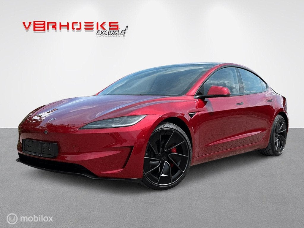Tesla Model 3 Performance AWD 78 kWh, Auto's, Tesla, Automaat, Vierwielaandrijving, 627 pk, 500 kg