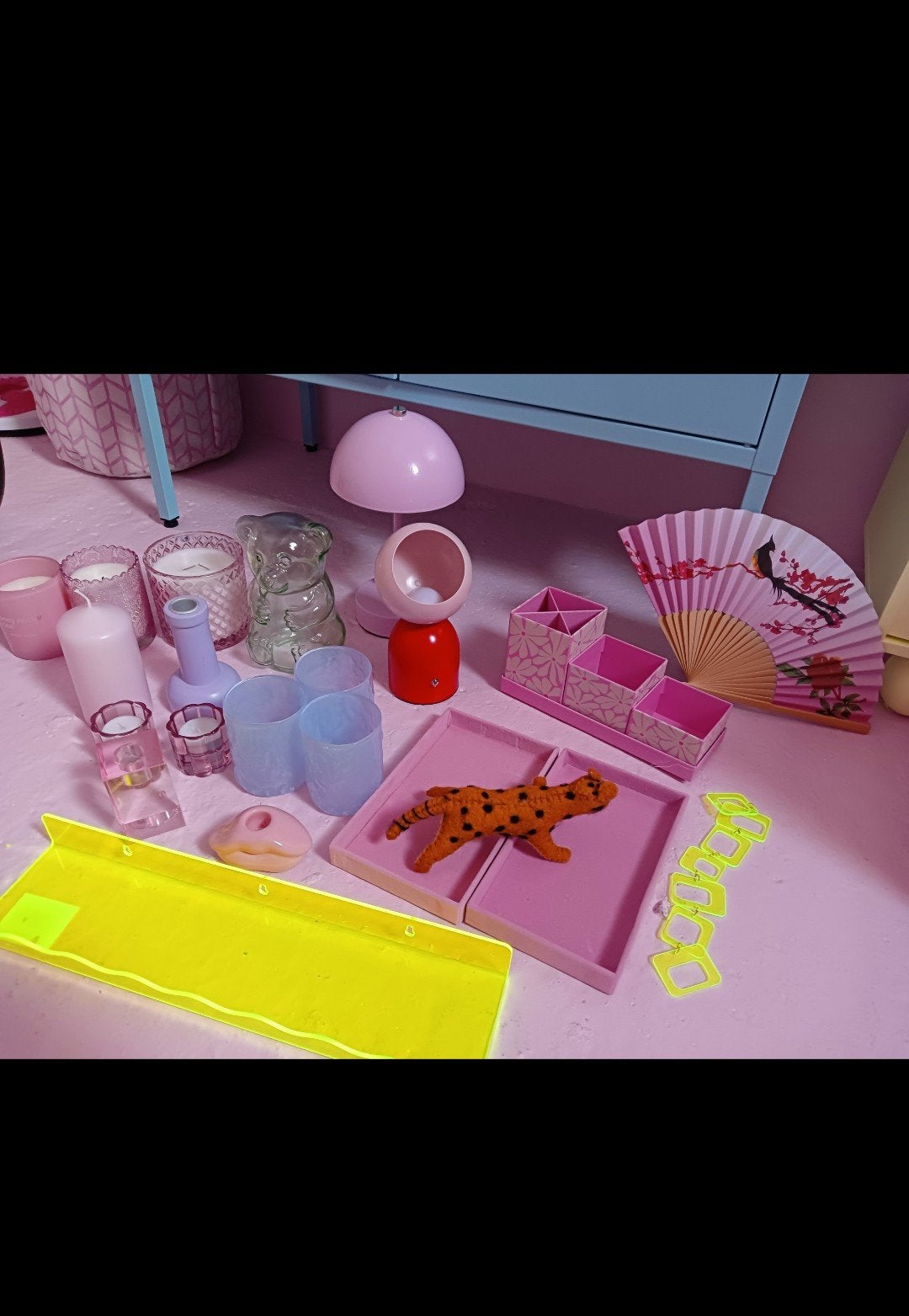 Accessoires set, Ophalen