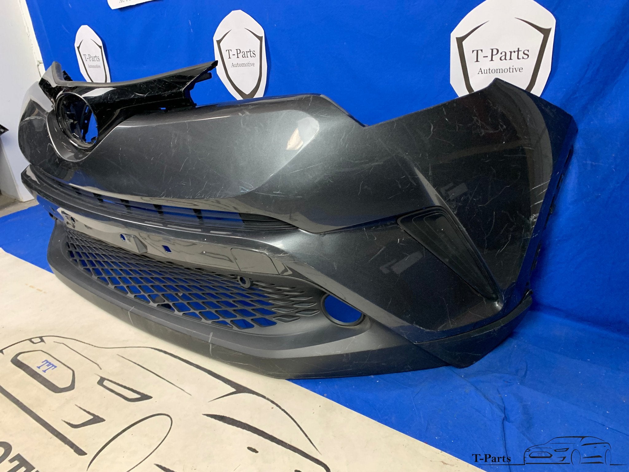 Toyota C-HR chr voorbumper bumper grille, Auto-onderdelen, Info@toyota.co.jp, Gebruikt, Toyota Motor Corporation, Toyota