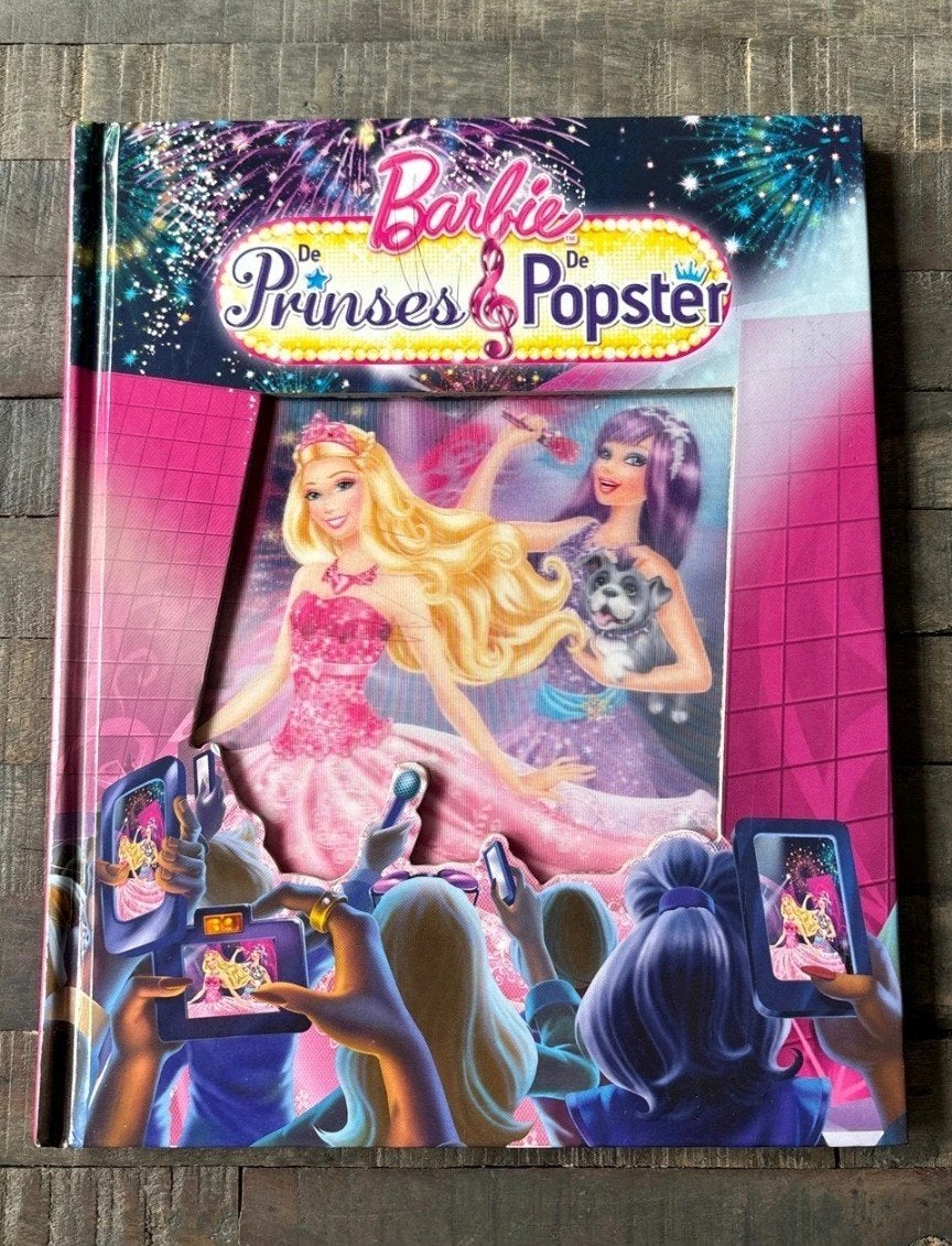 Barbie De Prinses & De Popster Boek, Ophalen of Verzenden, Zo goed als nieuw, Onbekend, Fictie algemeen
