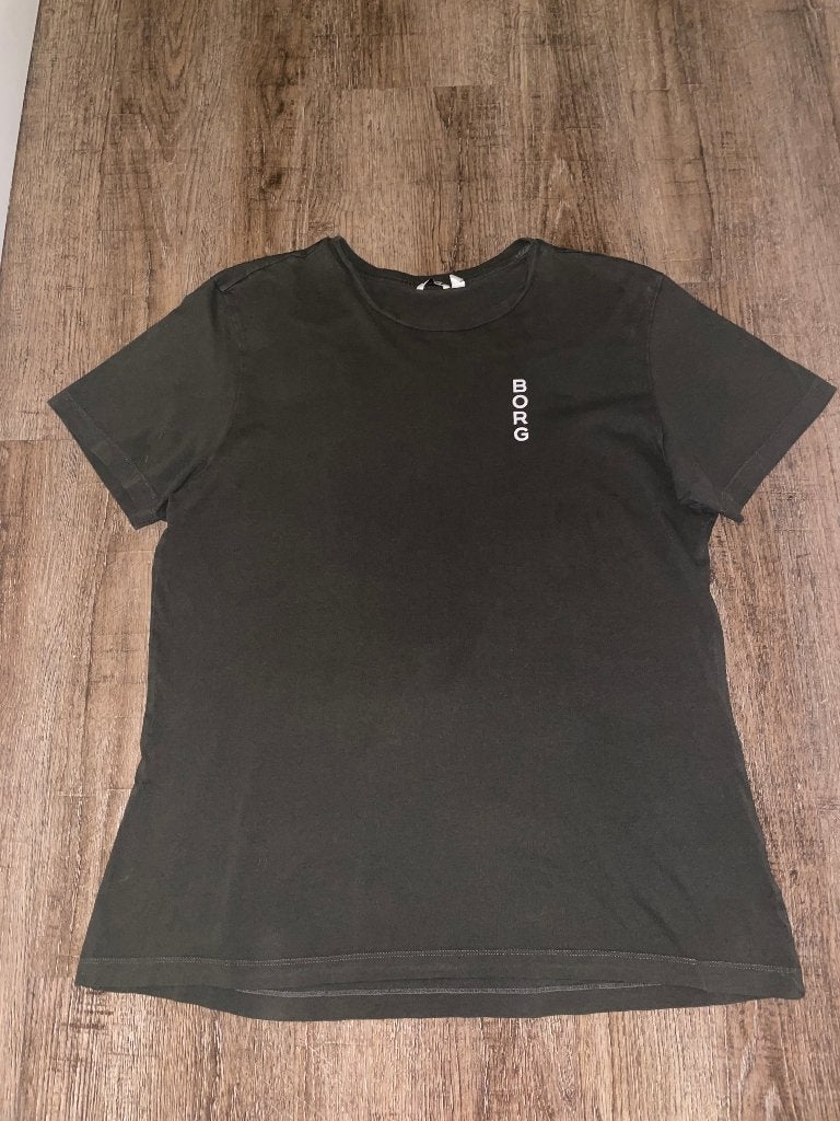 BJORN BORG heren leger groene basic t-shirt mt XL, Maat 56/58 (XL), Ophalen of Verzenden, Groen, Björn Borg
