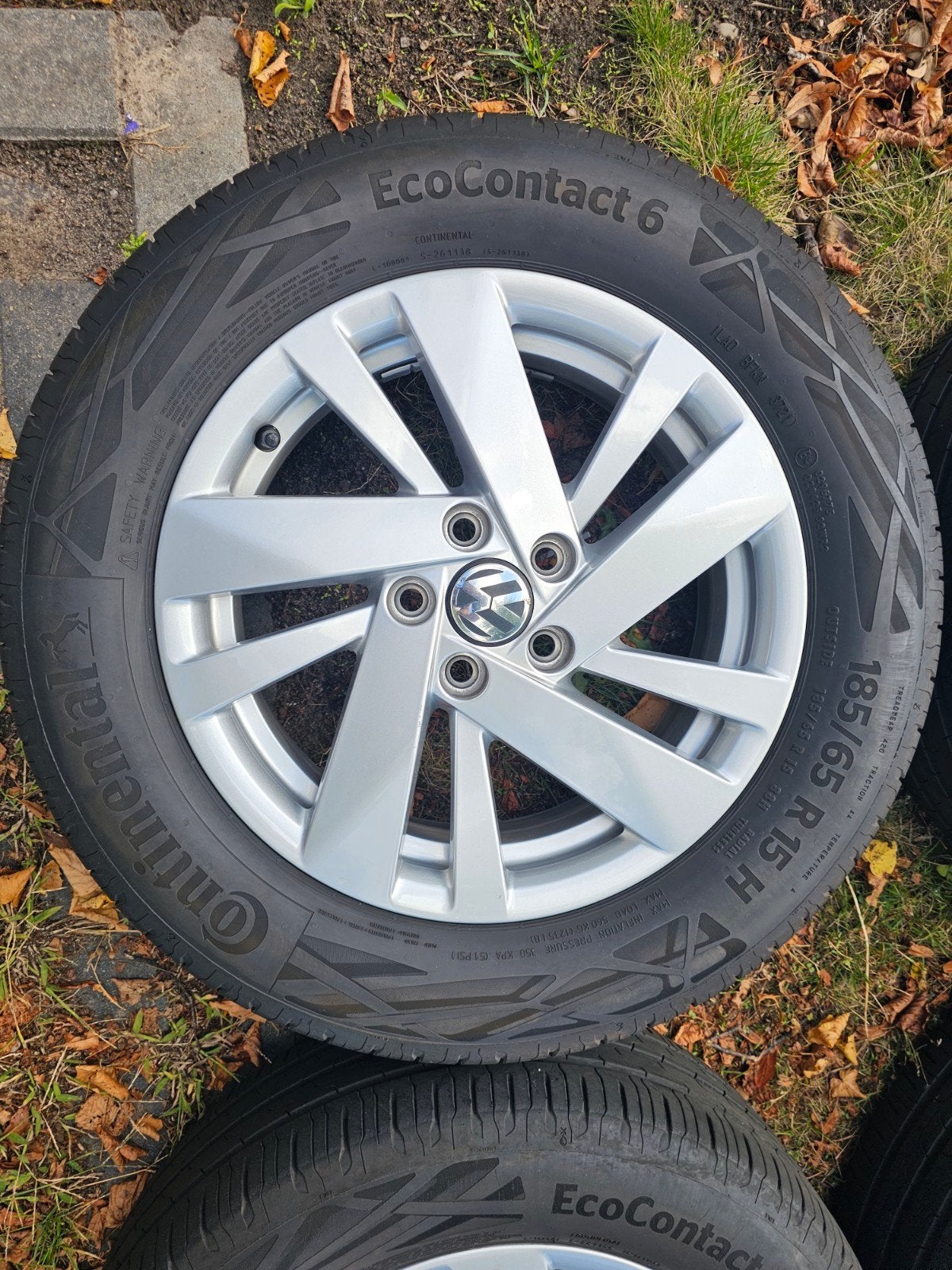 Vw. Polo 15 inch Origineel RONDA velgen met zomerbanden, Ophalen of Verzenden