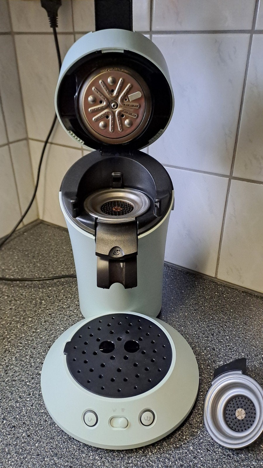 Philips Senseo Original Plus (soft mint), Koffiemachine, Ophalen of Verzenden, Zo goed als nieuw, N.v.t