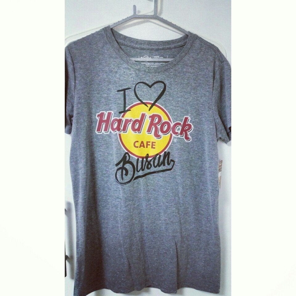 Hard Rock Cafe Shirt - Busan (Zuid-Korea) - Maat M (NIEUW), Maat 38/40 (M), Nieuw, Ophalen of Verzenden, Korte mouw