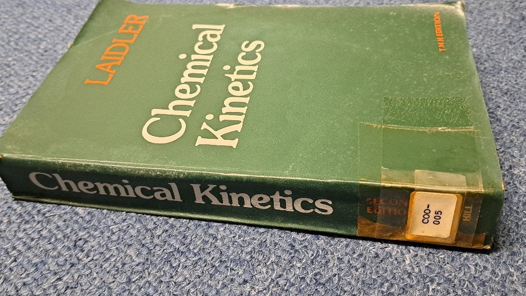 leerboek van 566 pagina's over chemische kinetiek, Boeken, Studieboeken en Cursussen, Ophalen of Verzenden, Beta, WO