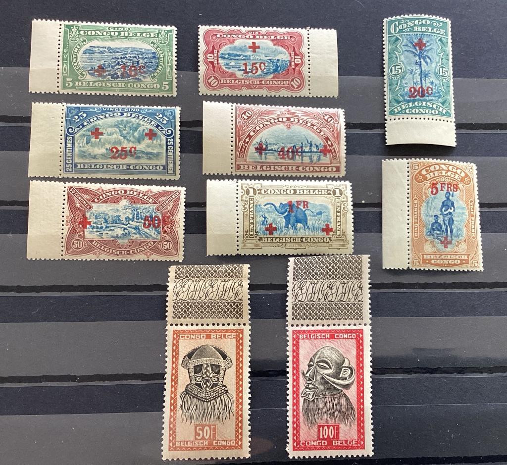 Belgisch Congo postzegels, Postzegels en Munten, Postzegels | Europa | België, Verzenden, Postfris