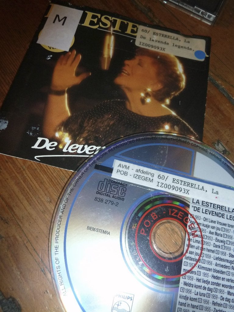 CD La Esterella - Levende legende - jaren 50 - 1989, Ophalen of Verzenden