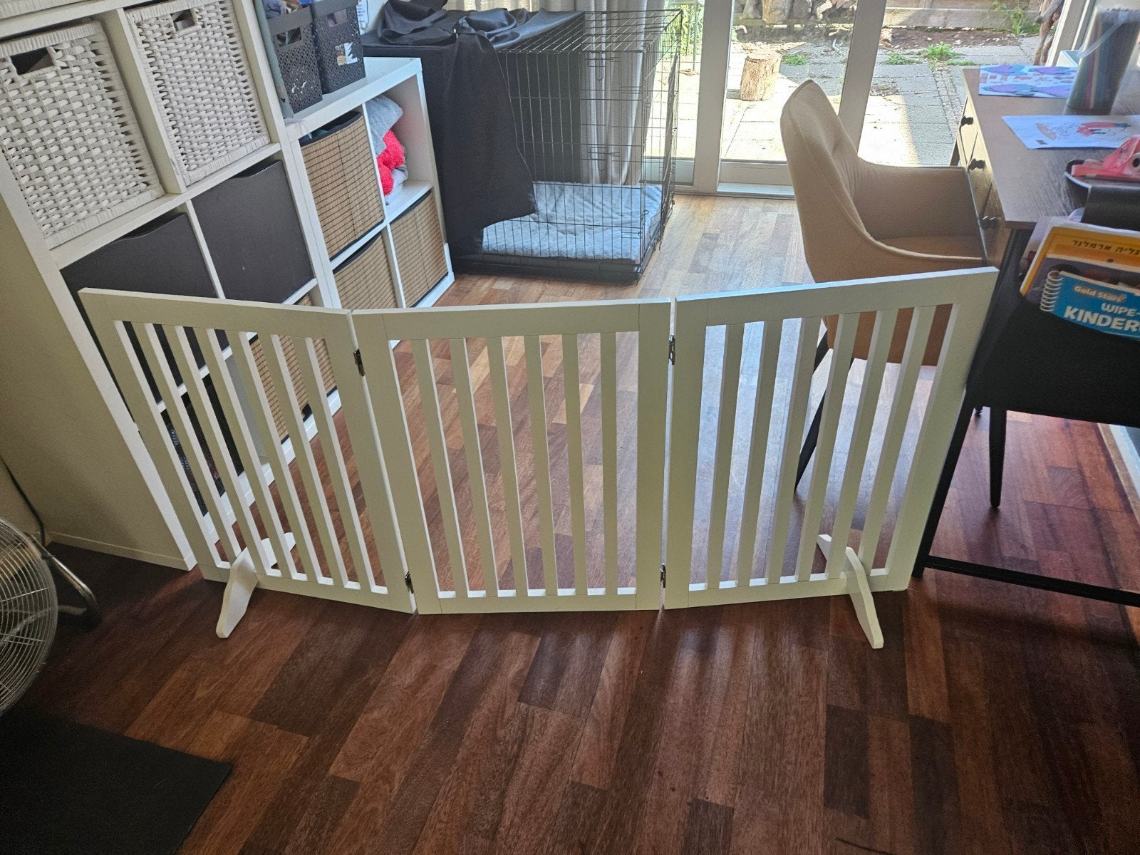 Verplaatsbaar veiligheidshekje zonder boren.

154cm, Kinderen en Baby's, Traphekjes, Ophalen, Gebruikt, Overige typen, 115 cm of meer