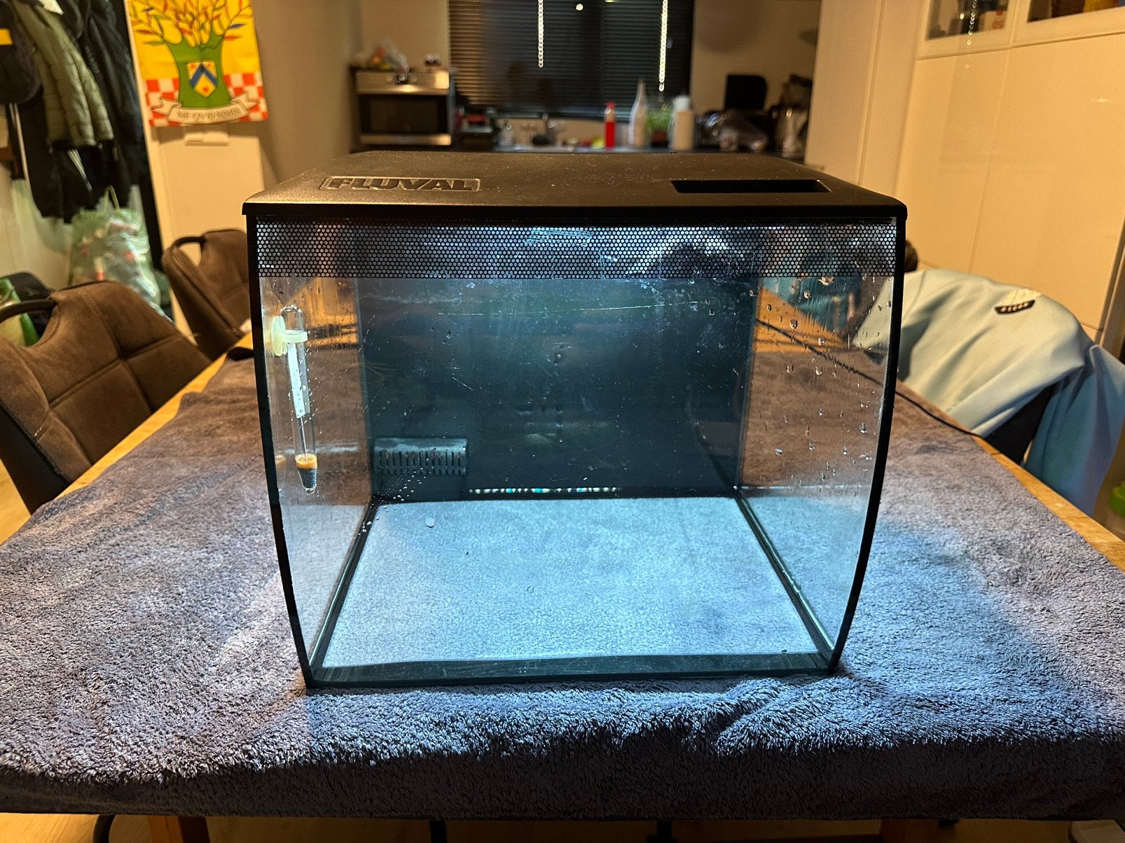 Fluval flex 34 L, Dieren en Toebehoren, Ophalen, Zo goed als nieuw, Leeg aquarium