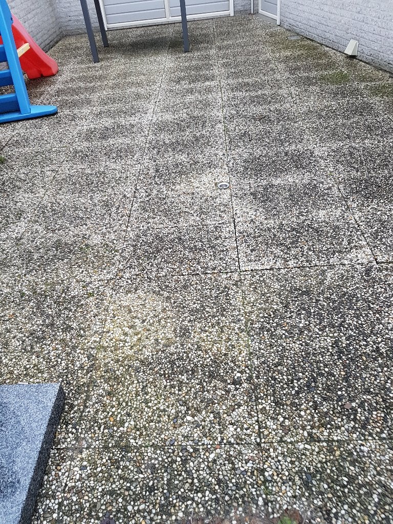 Grind tuin tegels + Klinkers, Tuin en Terras, Tegels en Klinkers, Ophalen, Gebruikt, 10 m² of meer, Grind