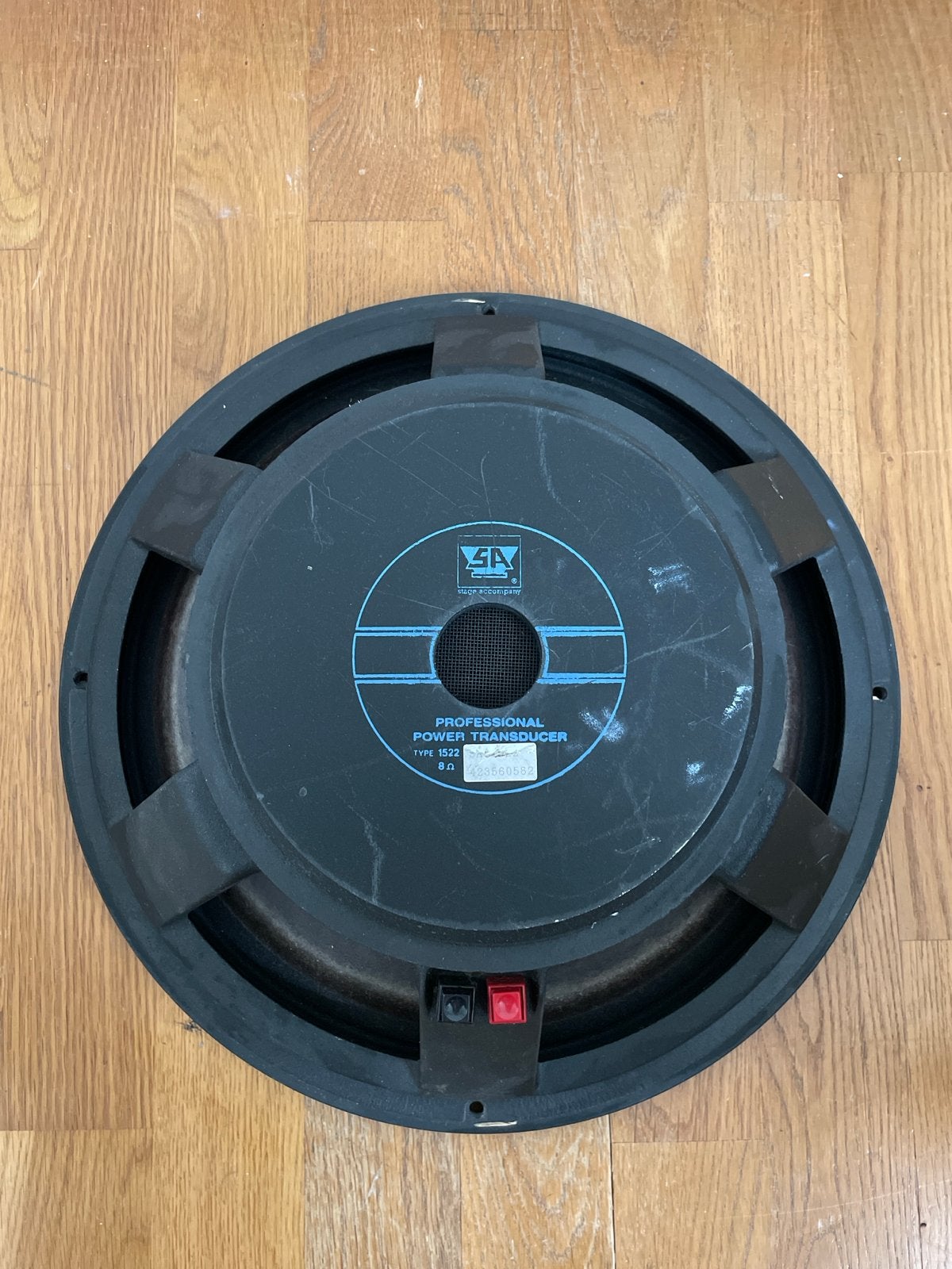 SA1522 15 inch Stage Accompany Speaker - Getest en Werkend, Audio, Tv en Foto, Ophalen of Verzenden, Gebruikt, Overige typen, Overige merken