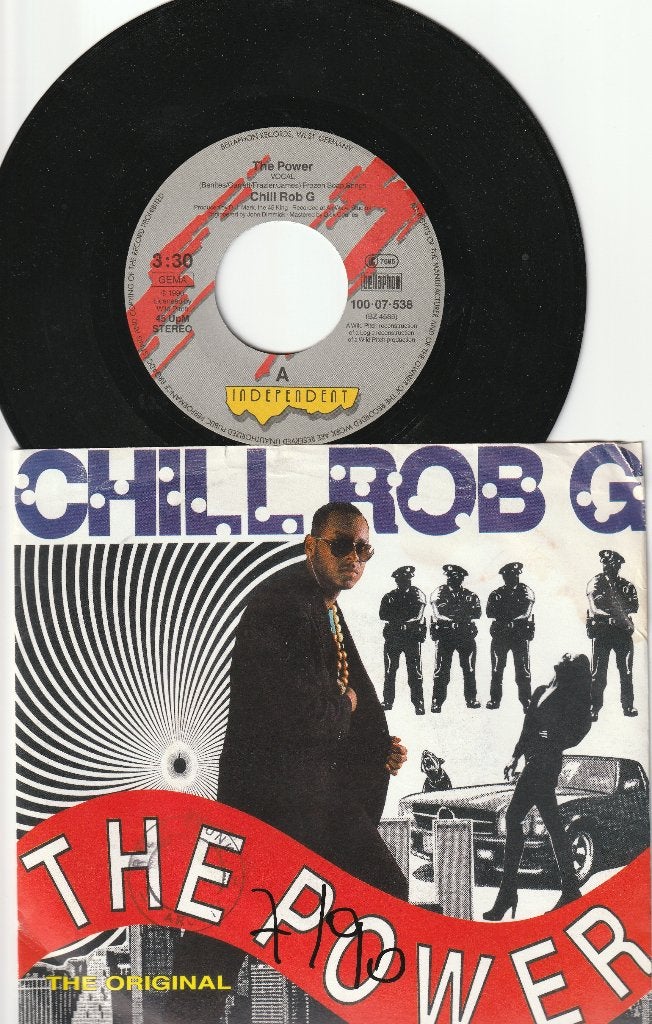 Chill Rob G ‎– The Power (The Original) Euro house zgst, Cd's en Dvd's, Vinyl Singles, Ophalen, Gebruikt, Hiphop en Rap