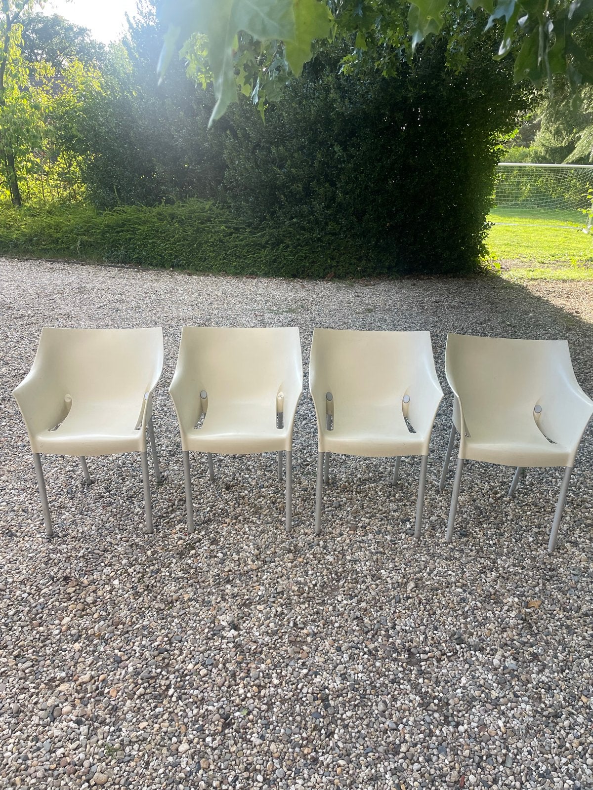 Kartell Dr. No stoel - Design stoel van Philippe Starck, Ophalen, Gebruikt, Kunststof, Stapelbaar