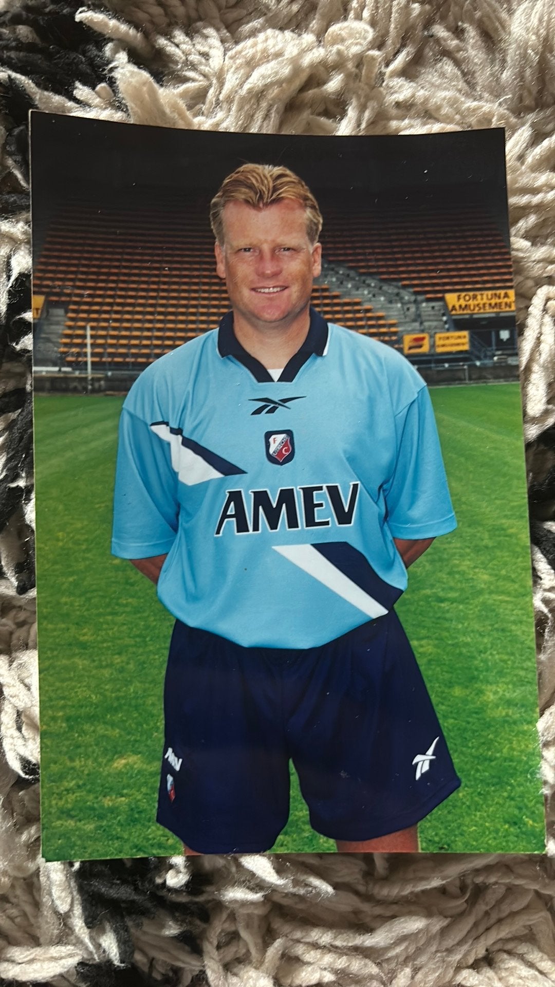 Oude foto fc utrecht 1999, Verzenden, Zo goed als nieuw, F.C. Utrecht
