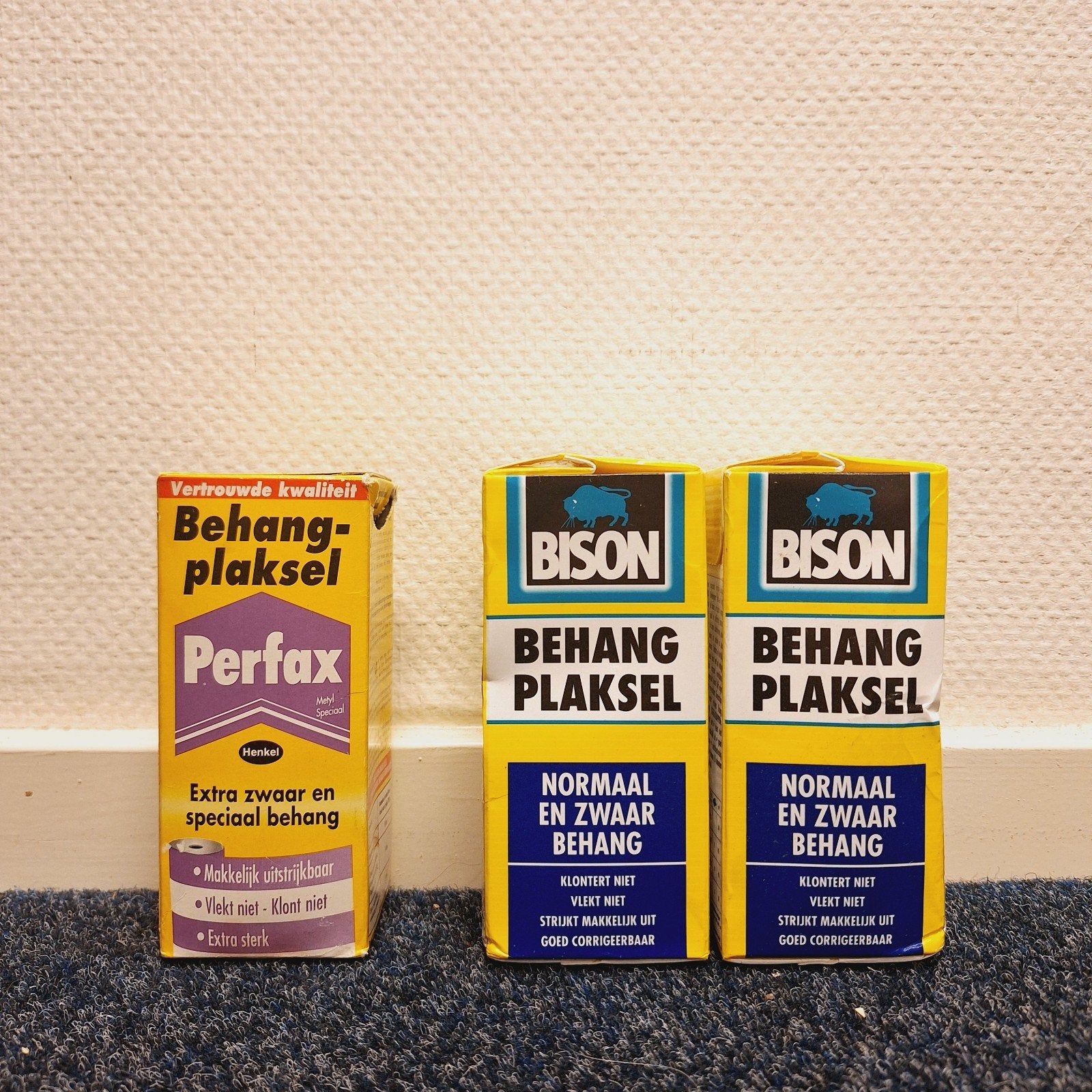 2x Bison Behangplaksel (Normaal & Zwaar Behang) + Perfax, Ophalen of Verzenden, ., ., .