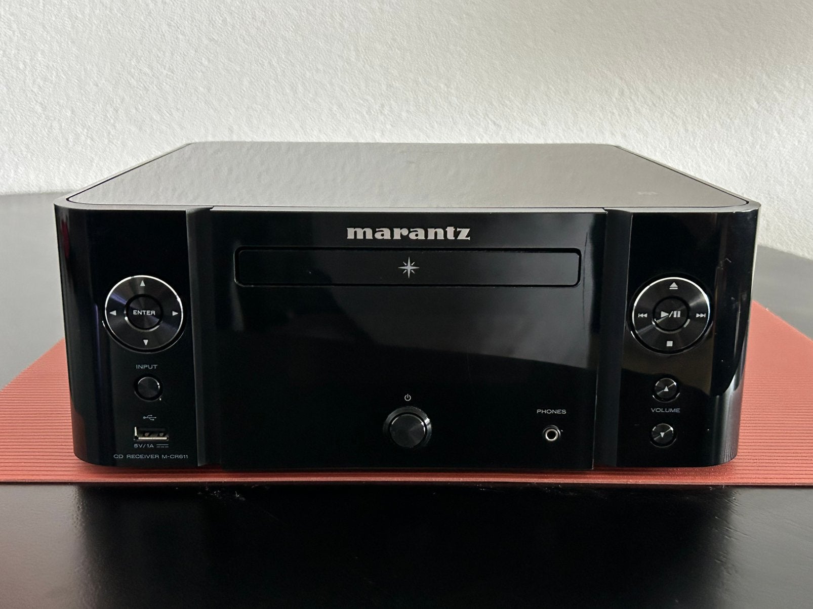 Marantz CD Receiver M-CR611 Nieuwstaat!, Ophalen, Zo goed als nieuw, 60 tot 120 watt, Marantz