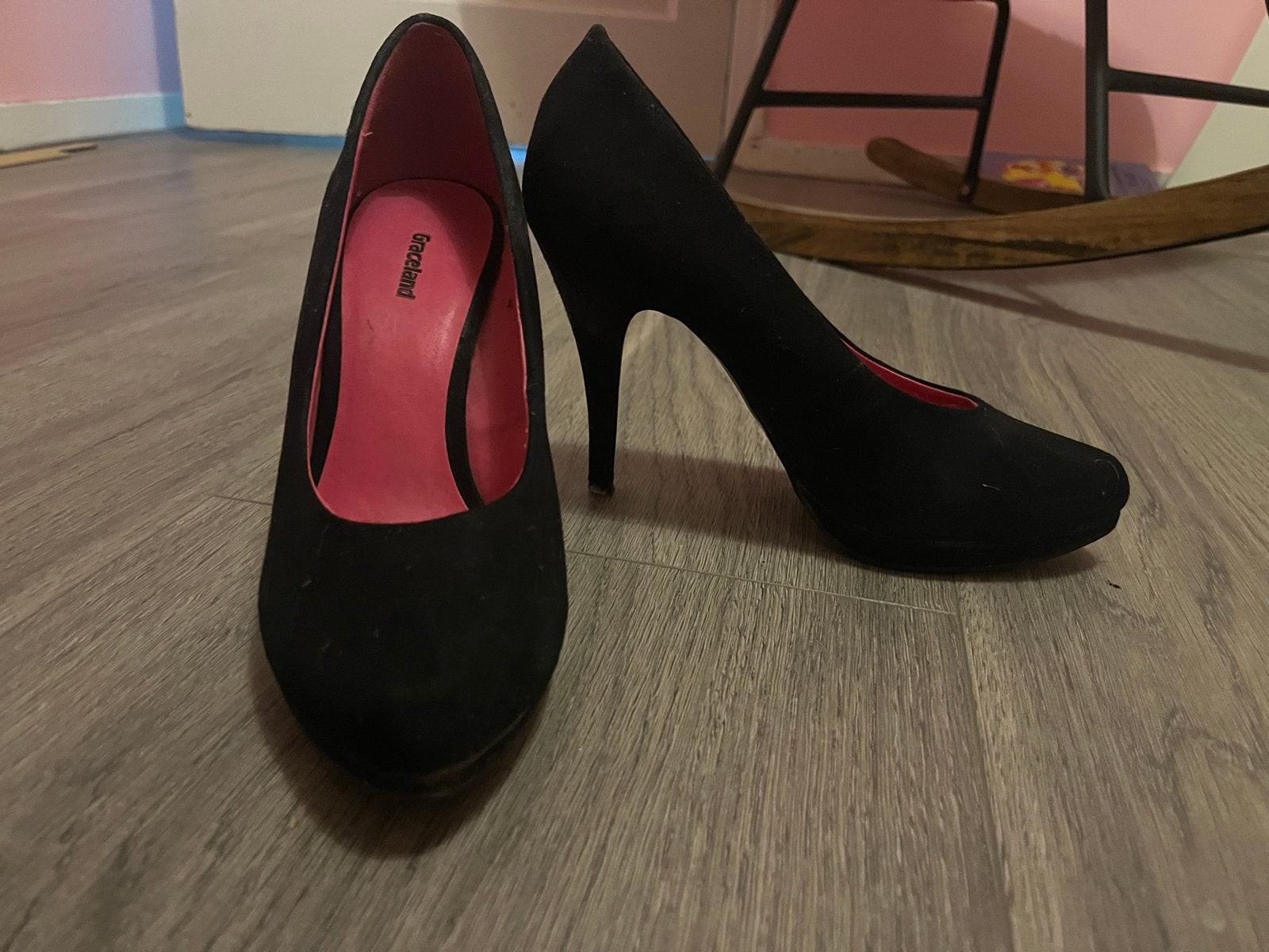 Zwarte Graceland Pumps - Maat 40, Ophalen of Verzenden, Gedragen, Zwart, Pumps