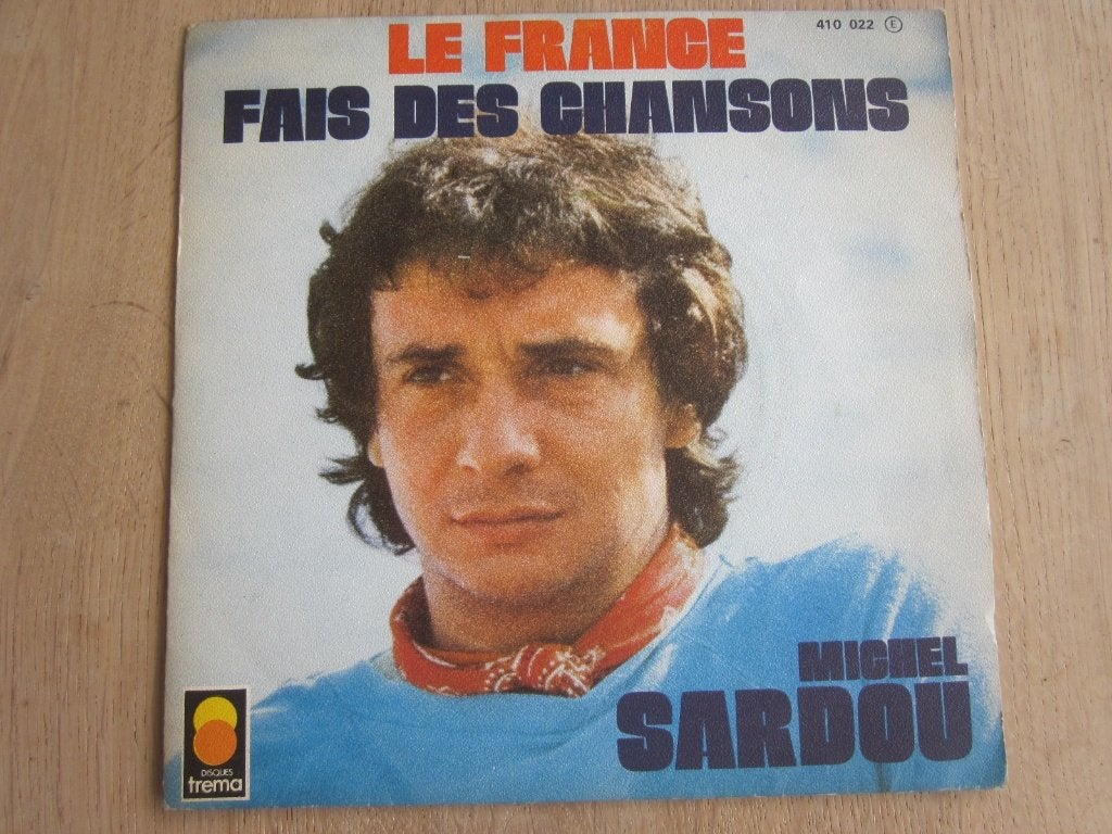 Michel Sardou - Le France, Cd's en Dvd's, Verzenden, 7 inch, Zo goed als nieuw, Beschermende buitenhoes
