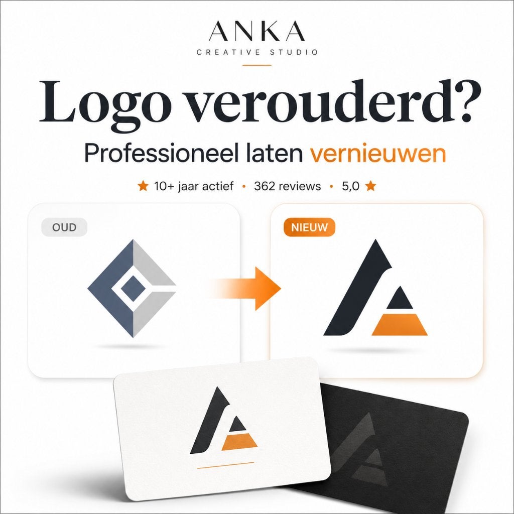 Logo laten vernieuwen / redesignen | Vanaf €300