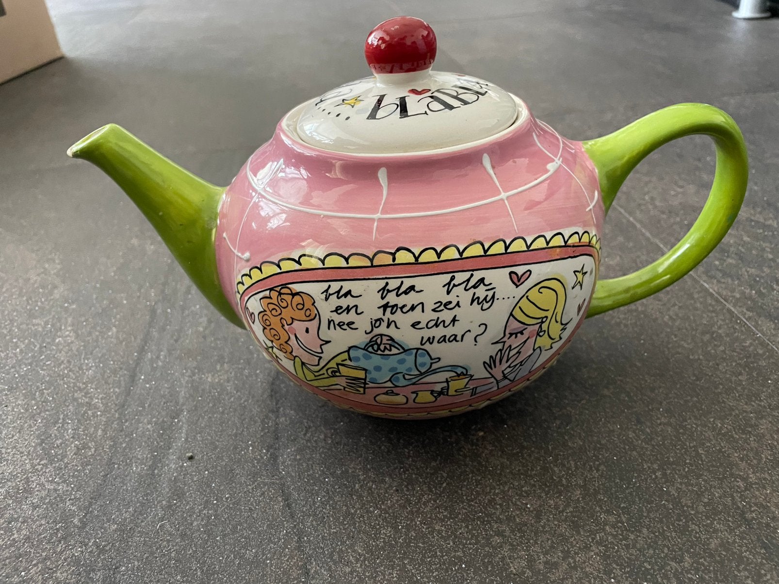 Theepot Blond, Huis en Inrichting, Keuken | Servies, Ophalen, Zo goed als nieuw, Aardewerk, Overige typen