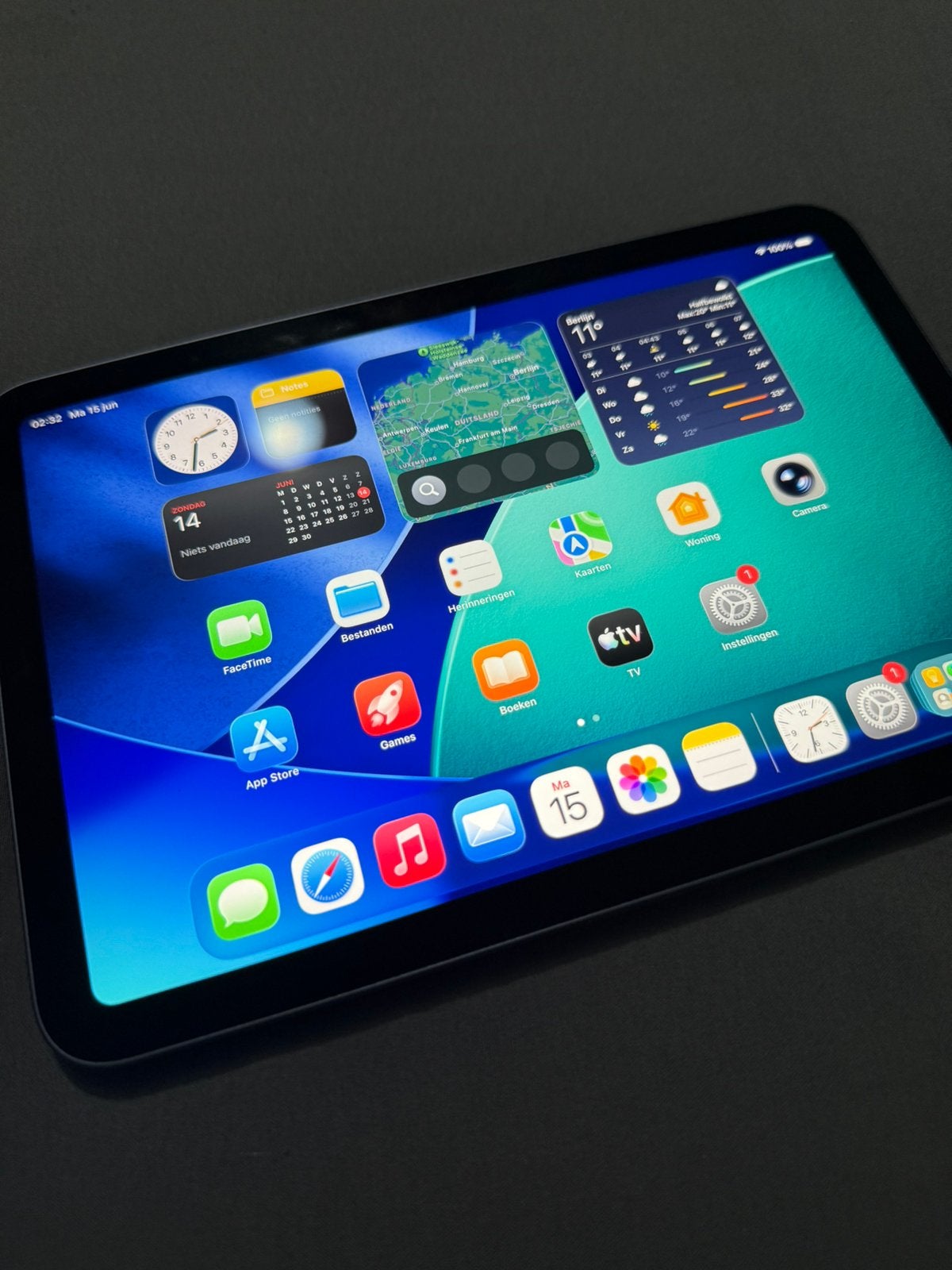 iPad Mini 6 (2021) 64 GB | Space grijs | Wi-Fi |, Computers en Software, Apple iPads, Ophalen of Verzenden, Zo goed als nieuw