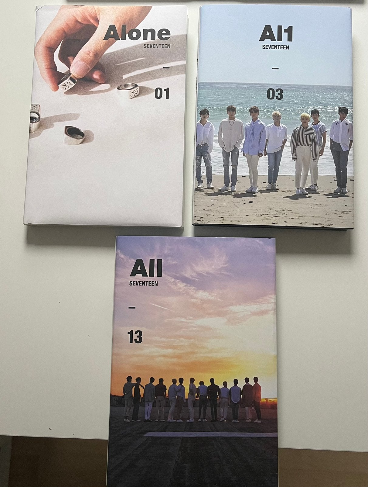Seventeen AL1 albums, Verzamelen, Verzenden, Zo goed als nieuw