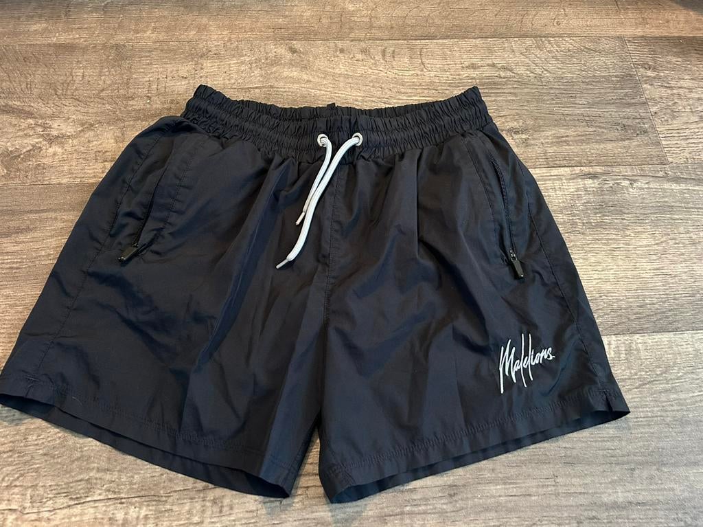 Malelions heren zwembroek donkerblauw, maat L, Ophalen of Verzenden, Maat 52/54 (L), Blauw
