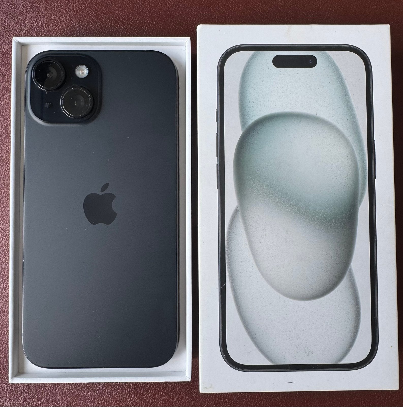 iPhone 15 128GB, Baterij 100%, Telecommunicatie, Mobiele telefoons | Apple iPhone, Ophalen, 128 GB, IPhone 15, Zwart
