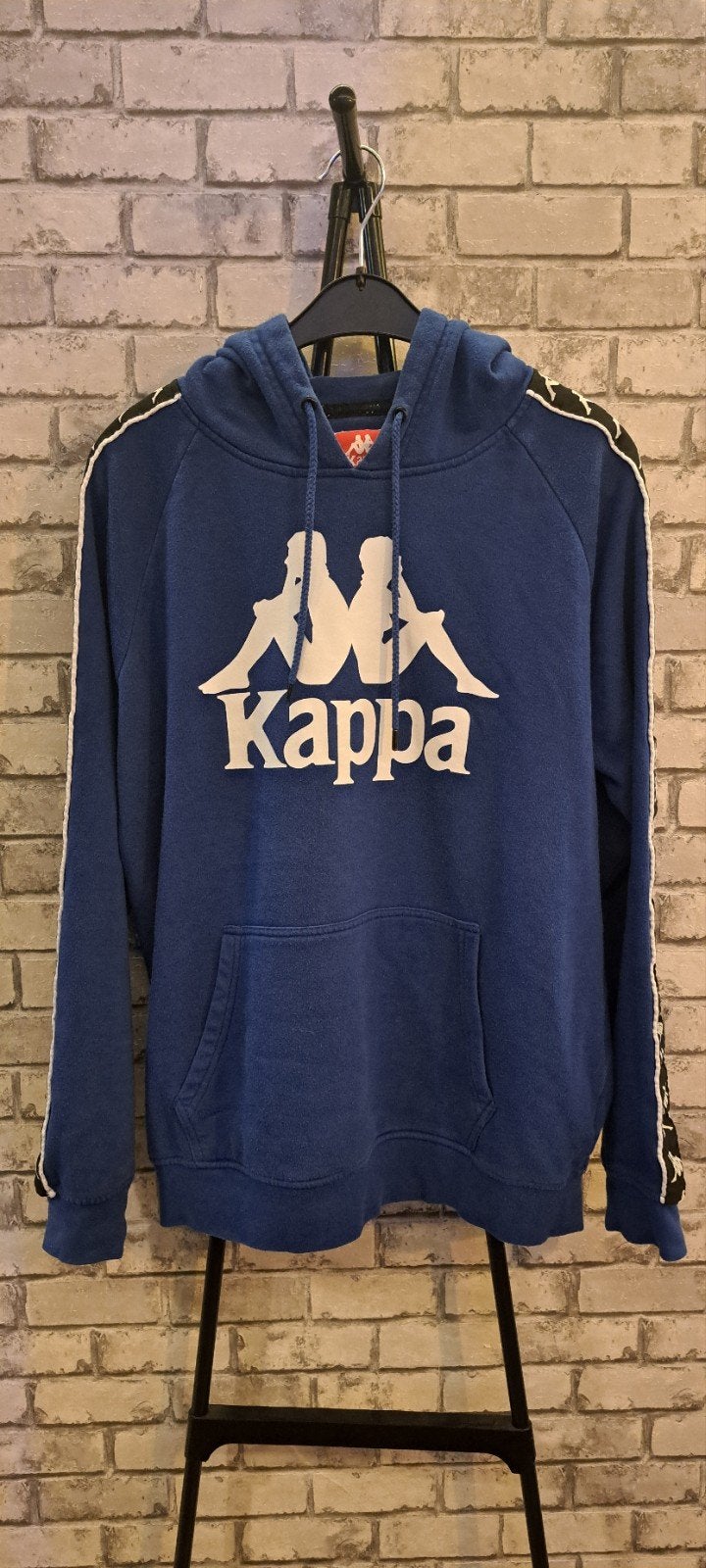 Vintage Kappa hoodie blauw maat XL, Kleding | Heren, Kappa, Blauw, Maat 56/58 (XL), Ophalen of Verzenden