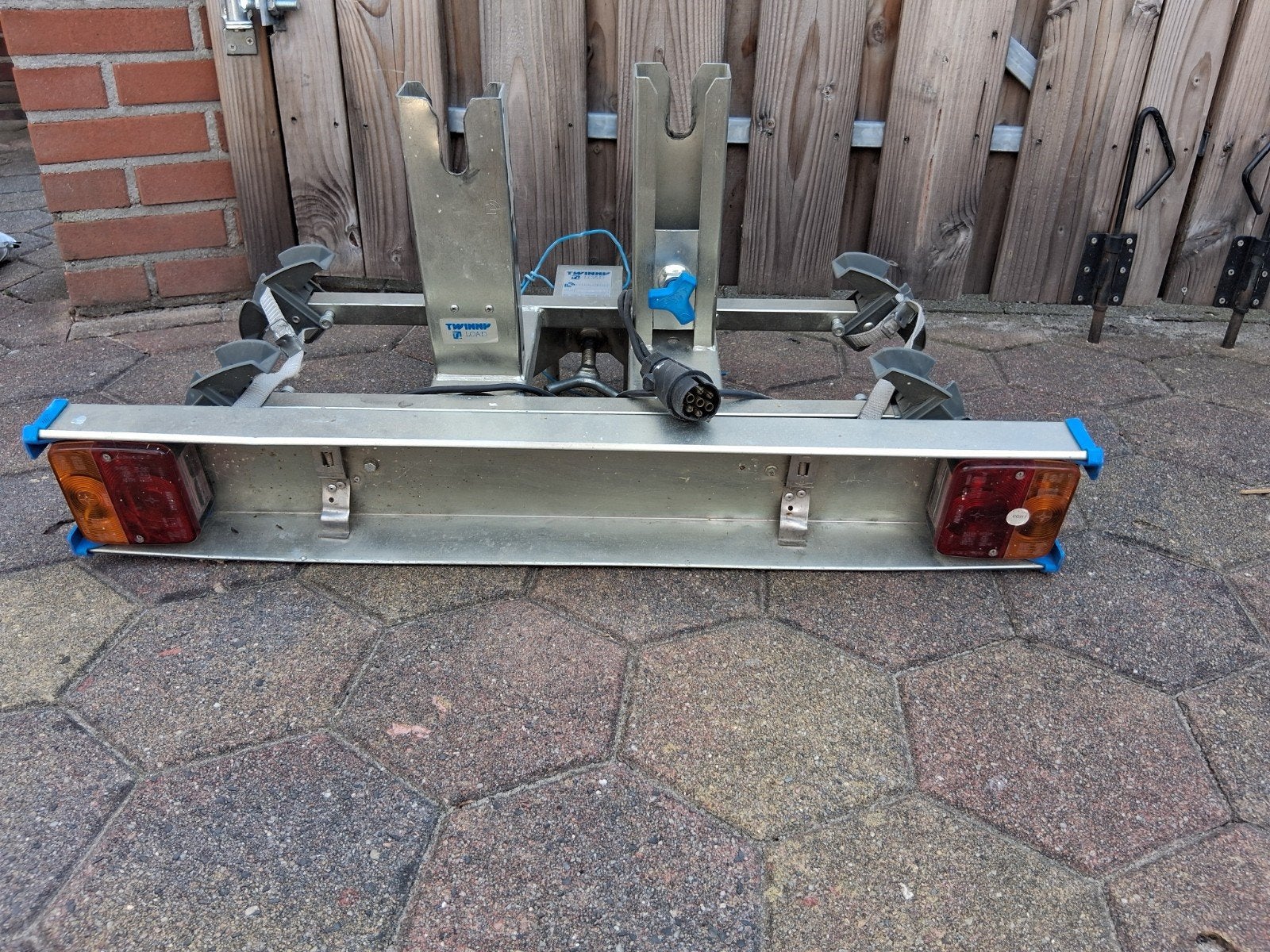 Twinny Load trekhaak fietsendrager voor 2 fietsen, Ophalen, 2 fietsen, Gebruikt, Trekhaakdrager