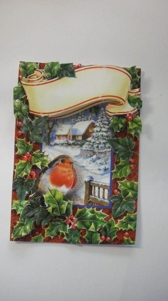 3D kerstplaatjes nr:3, Hobby en Vrije tijd, Verzenden, Nieuw, Kerst, Overige typen