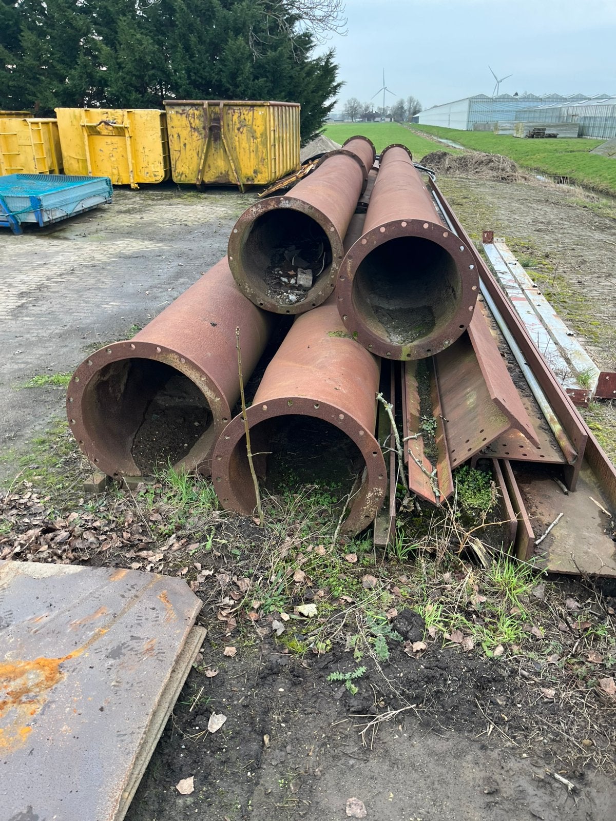 Zandzuigerbuizen, Ophalen, Overige materialen, Gebruikt, 6 meter of meer