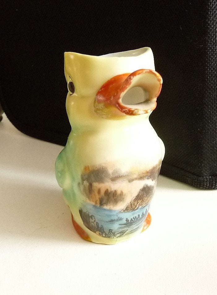 7 CHINESE EIERDOPJES EN MELKKANNETJE VINTAGE JR 50 60 PASEN, Verzamelen, Verzenden, Huis en Inrichting